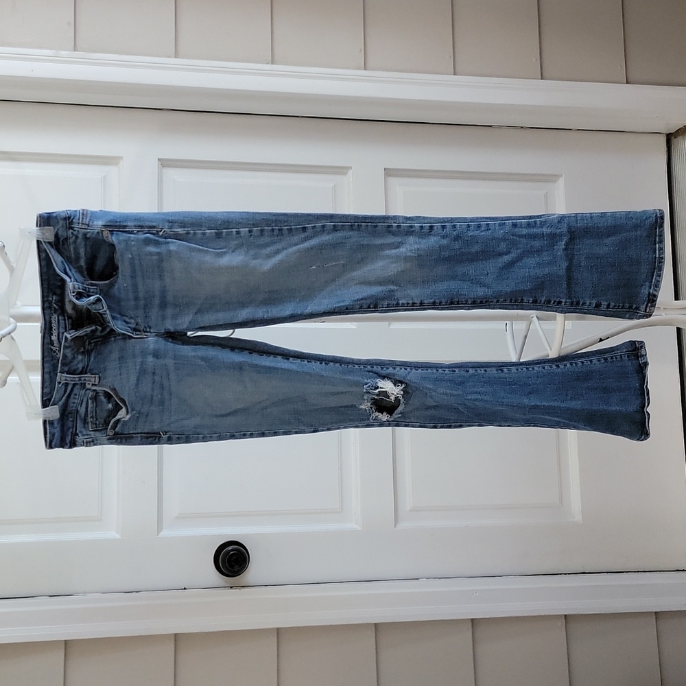 AE skinny kick boot cuts size 2